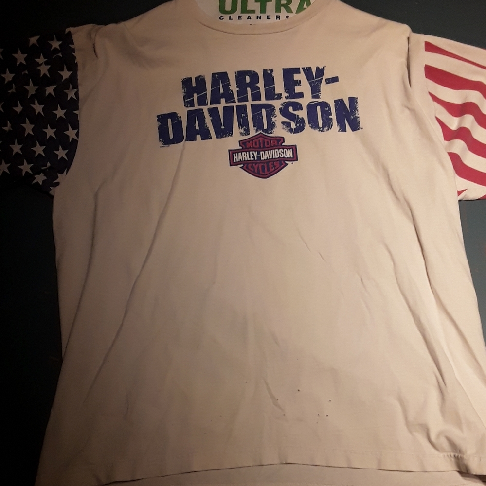 Vintage Harley Davidson Tee XL White